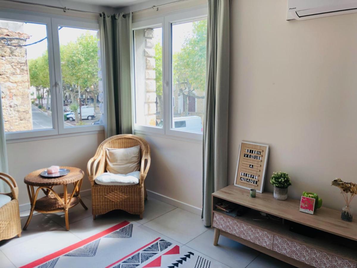 L'Esplanade, Appartement En Centre-Ville Au Calme Puisserguier 외부 사진