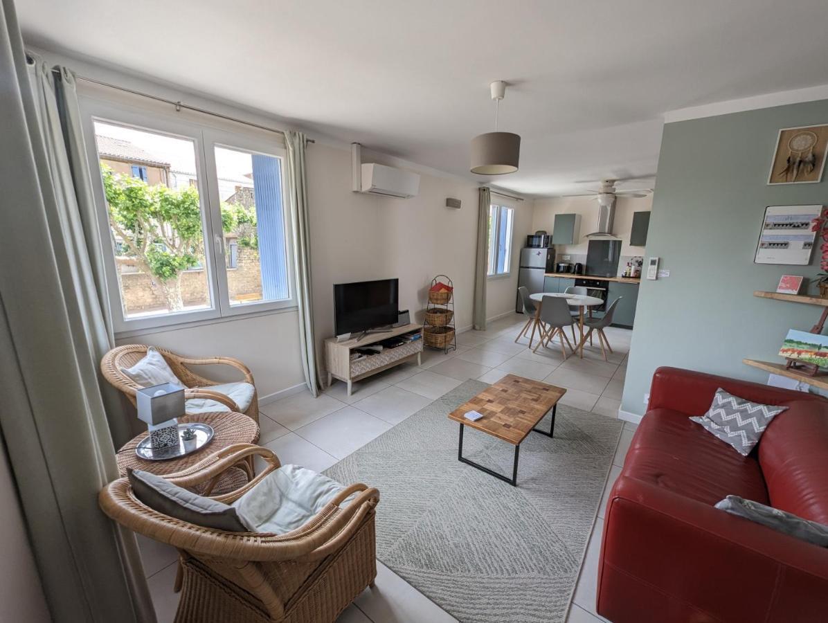 L'Esplanade, Appartement En Centre-Ville Au Calme Puisserguier 외부 사진